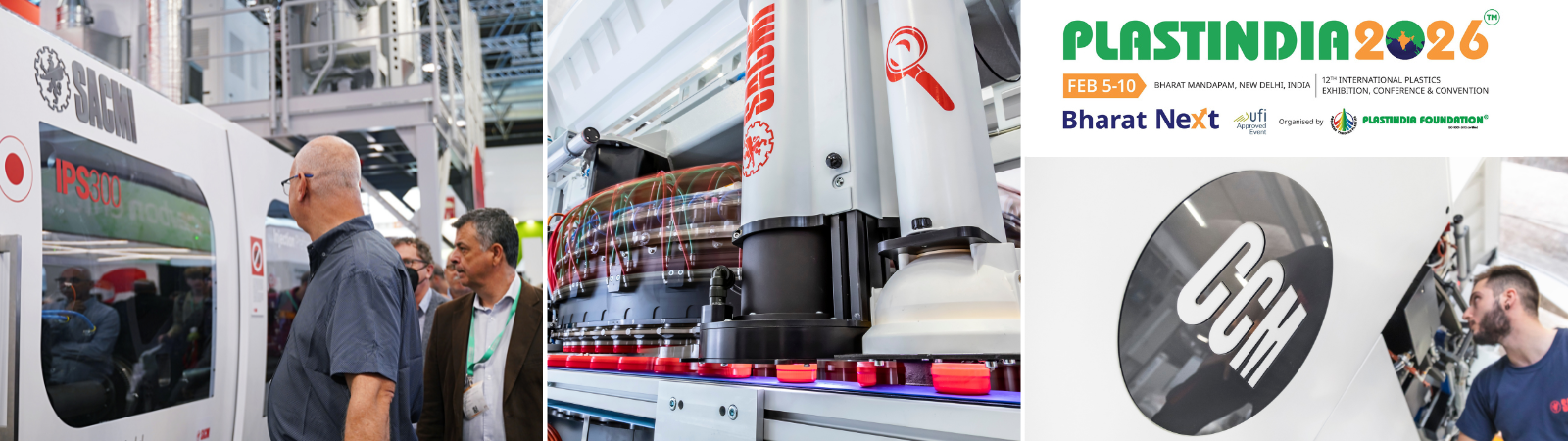 SACMI a Plastindia 2026: tecnologie e servizi per una produzione “born to perform”