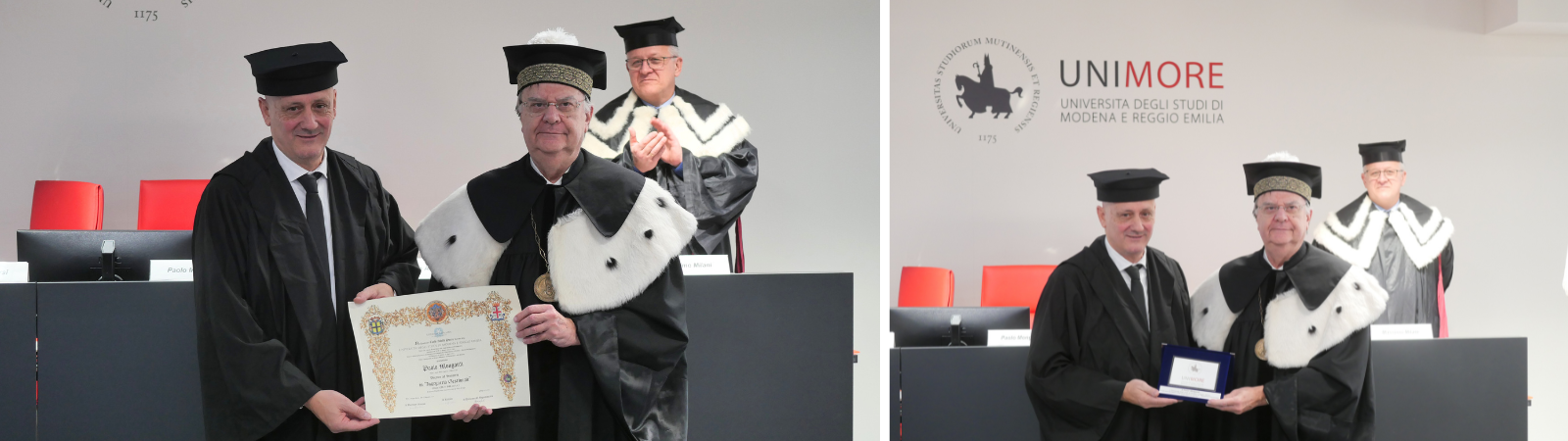 Paolo Mongardi riceve la Laurea Magistrale honoris causa in Ingegneria Gestionale