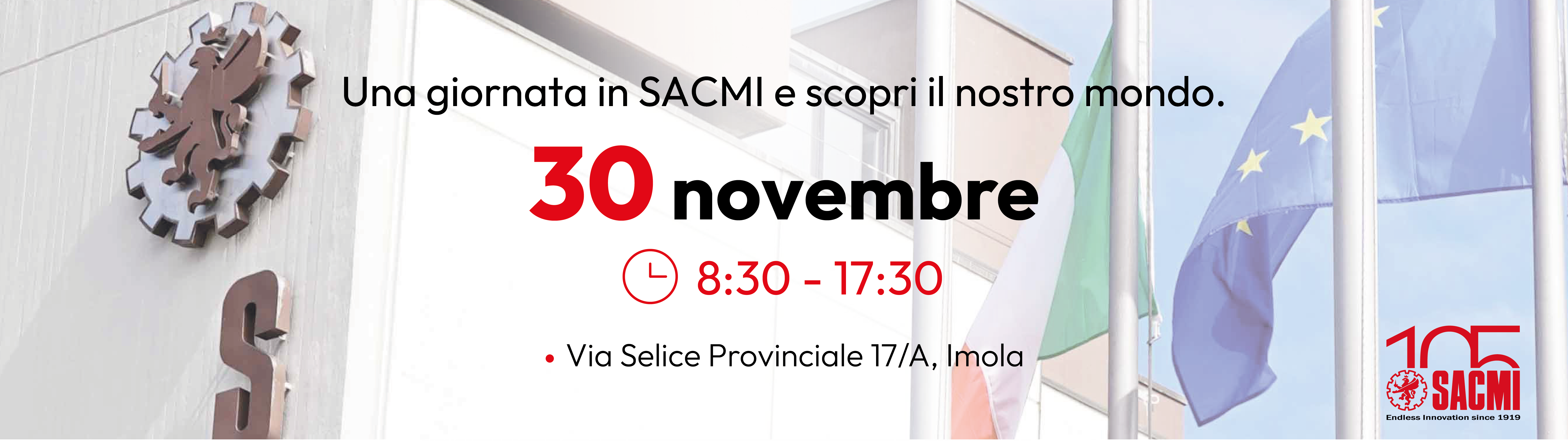 SACMI 1919-2024. «A day at SACMI to discover our world» 