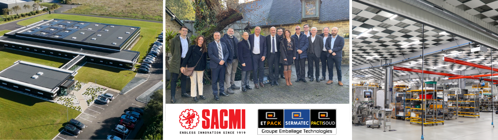 SACMI acquires majority stake in Groupe Emballage Technologies