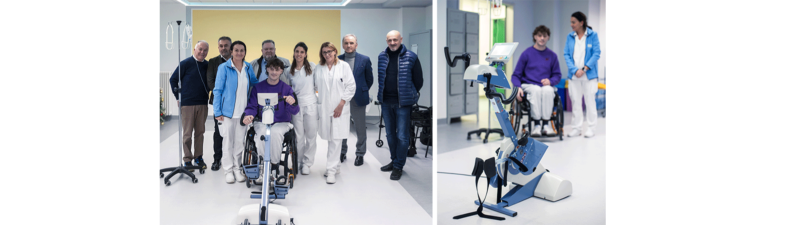 SACMI donates three ‘bicycle ergometers’ to the Montecatone Foundation