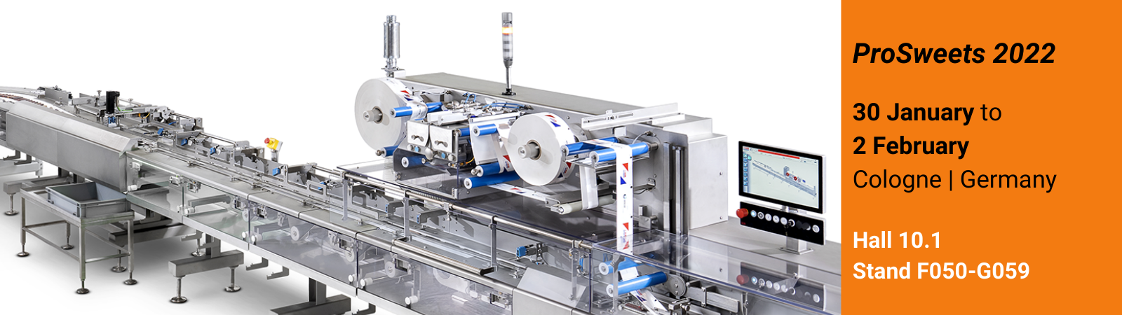All the latest from SACMI Packaging & Chocolate at Prosweets 2022